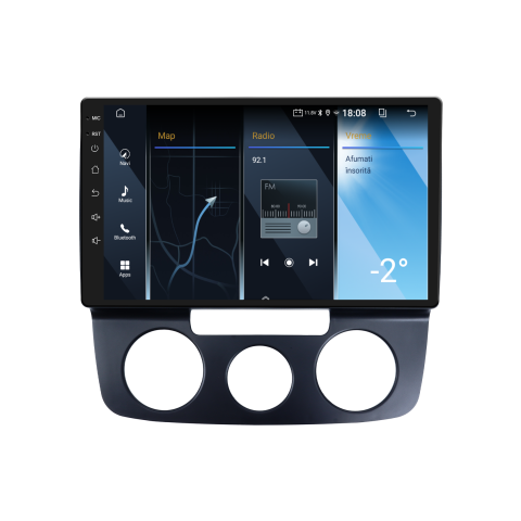 PROMOTII % - Navigatie Golf 5|Jetta (2004-2009) cu Android 14, 2GB RAM 32 GB ROM, DSP, CarPlay si Android Auto, clima manuala, ecran 10 inch