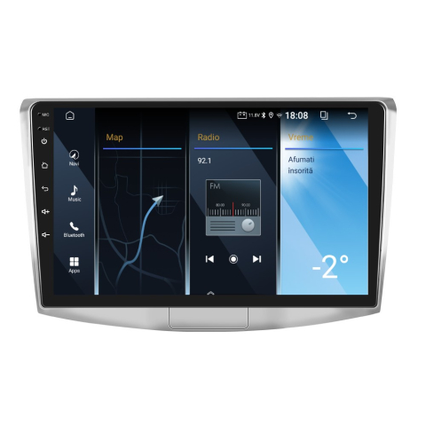 Smart Drive - Navigatie Passat B6|B7|CC cu Android 11, Mirror Link, Wi-fi, Youtube, Waze, ecran HD 10.1 Inch