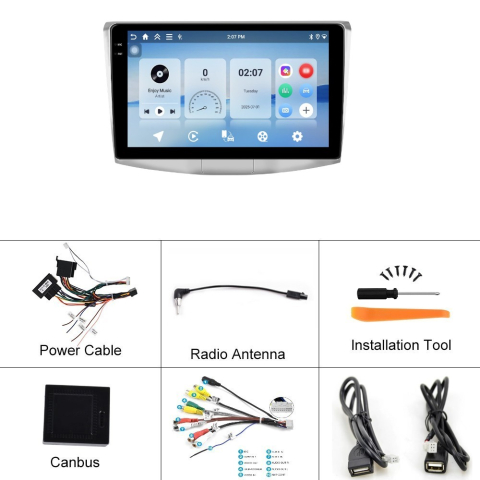 Navigație Android 15 dedicată VW Passat B6, B7 și CC cu ecran INCELL, 4GB RAM + 128GB stocare, CarPlay și Android Auto [9]