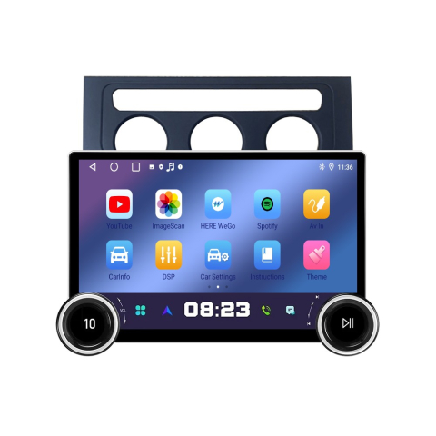 Navigatie Volkswagen Touran (2004-2008), FULL HD 1080P, 11.8” 2+64 GB, CarPlay si Android Auot wifi [2]