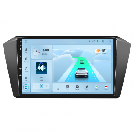 Passat B8 (2015-2019) - Navigatie Passat B8 (2016-2017) cu Android 12, 2GB RAM 32 GB ROM DSP, CarPlay si Android Auto, ecran 10 INCH