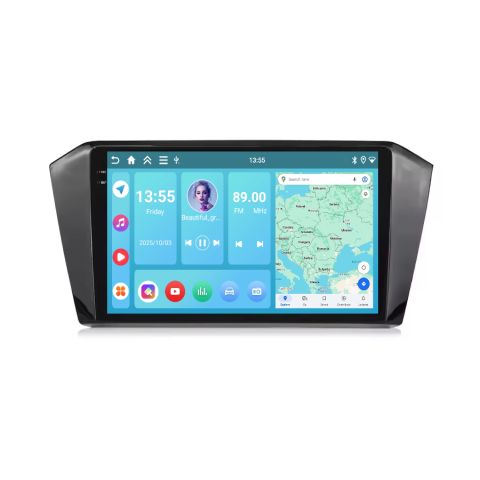 Passat B8 (2015-2019) - Navigatie Passat B8 (2016-2017) Display INCELL, Android 15, 4GB 128GB, DSP, CarPlay si Android Auto ecran 10 Inch
