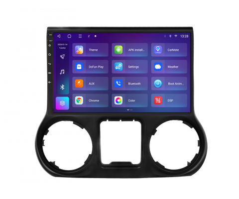 Navigatie Jeep Wrangler (2011-2014) cu Android, 2GB RAM 32GB ROM, DSP, ecran 10,1 Inch, Carplay si Android Auto [2]