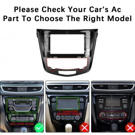 Navigatie NISSAN X-TRAIL (2013-2017), Android 12, 8GB RAM 128 GB,SLOT SIM 4G,  DSP, Carplay si Android auto, ecran 10.1 inch [5]
