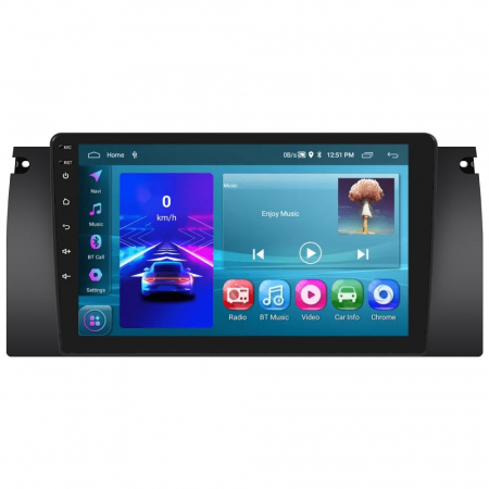 BMW E39 (1999-2005) - Navigatie BWM E39 (1999-2005) cu Android 11, ecran 9 Inch, 2GB RAM 32 GB ROM,Carplay si Android Auto