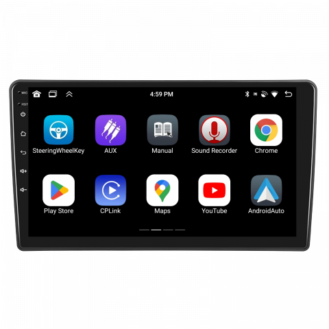 Navigatie Peugeot 308 308S (2015-2018) cu Android, 4GB RAM 64GB ROM, DSP, ecran 9 Inch,Carplay si Android Auto [2]