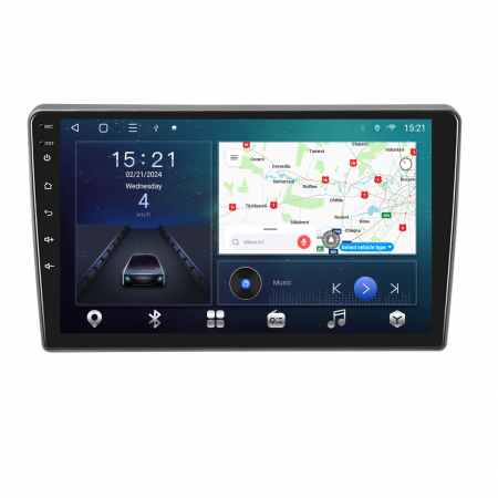 Peugeot 407 (2004-2008) - Navigatie Peugeot 407 (2004-2008), Android 12, 4GB RAM 64GB, SLOT SIM 4G, DSP, Carplay si Android auto, ecran 9 inch