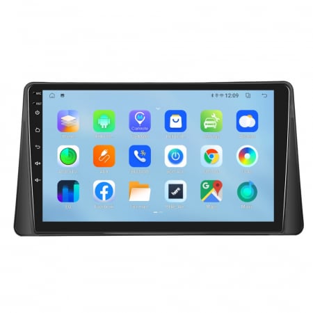 Navigatie Renault Megane 2 (2001-2009), Android 12, 4GB RAM 64GB,SLOT SIM 4G, DSP, Carplay si Android auto, ecran 9 inch [2]