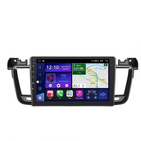 Peugeot 508 (2011-2018) - Navigatie Peugeot 508 (2012-2016) cu Android 13, 6GB RAM 128 GB ROM PREMIUM, ecran 9 Inch 2.5 IPS ,Carplay si Android Auto
