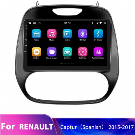 Navigatie Renault Captur (2015-2019) Android 12, 4GB 64GB SIM 4G, Carplay si Android Auto, DSP, Ecran 9 inch [8]