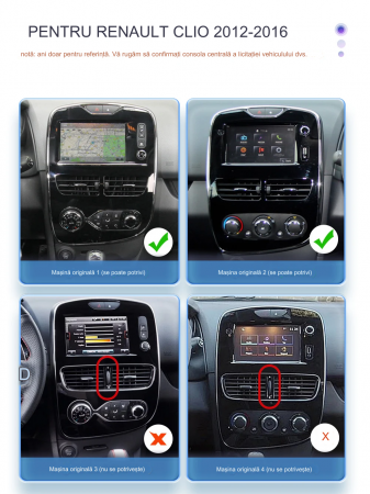 Navigatie Renault Clio 4 (2012-2019), 2GB RAM 32GB ROM,CarPlay si Android Auto Wi-fi, Youtube, Waze, ecran HD 10.1 Inch [8]