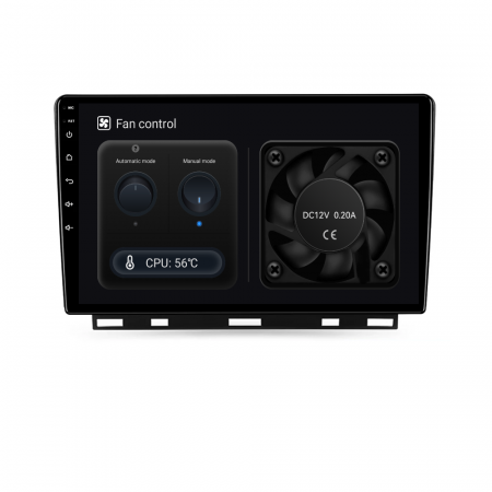 Navigatie Renault CLIO 5 (2019-2024), Android 12, 8GB RAM 128GB, SLOT SIM 4G, DSP, Carplay si Android auto, ecran 9 inch [4]