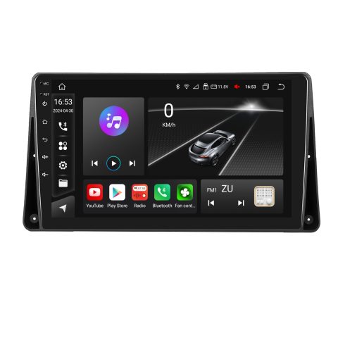 Navigatie Renault Kangoo (2013-2020) si Nissan NV250 (2013-2021), Android 13, 8GB RAM 128GB, SLOT SIM 4G, DSP, Carplay si Android auto, ecran 9 inch [2]