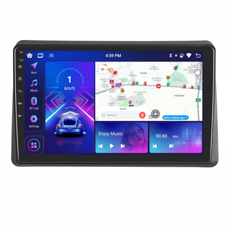 PROMOTII % - Navigatie Renault Master (2021-2023) cu Android, 4GB RAM 64GB ROM, DSP, ecran 10.1 Inch,Carplay si Android Auto