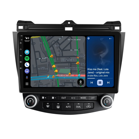Navigație Honda Accord (2003-2007) cu Android, 8GB RAM 128GB ROM, cu SLOT SIM 4G, DSP, ecran 10 Inch,Carplay si Android Auto [6]