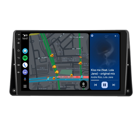 Navigatie Renault Kangoo (2013-2020) si Nissan NV250 (2013-2021), Android 13, 2GB RAM 32GB, DSP, Carplay si Android auto, ecran 9 inch [4]