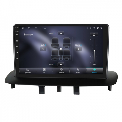 Navigatie Renault Megane 3 | Fluence (2009-2015) cu Android, 4 GB RAM 64 GB ROM, DSP, 4G SIM, ecran 9 Inch,Carplay si Android Auto Wifi [11]