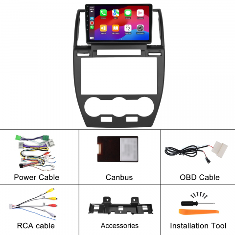 Navigatie Landrover Freelander (2007-2012) cu Android, 4 GB RAM 64 GB ROM, DSP, 4G SIM, ecran 9 Inch,Carplay si Android Auto Wifi [9]