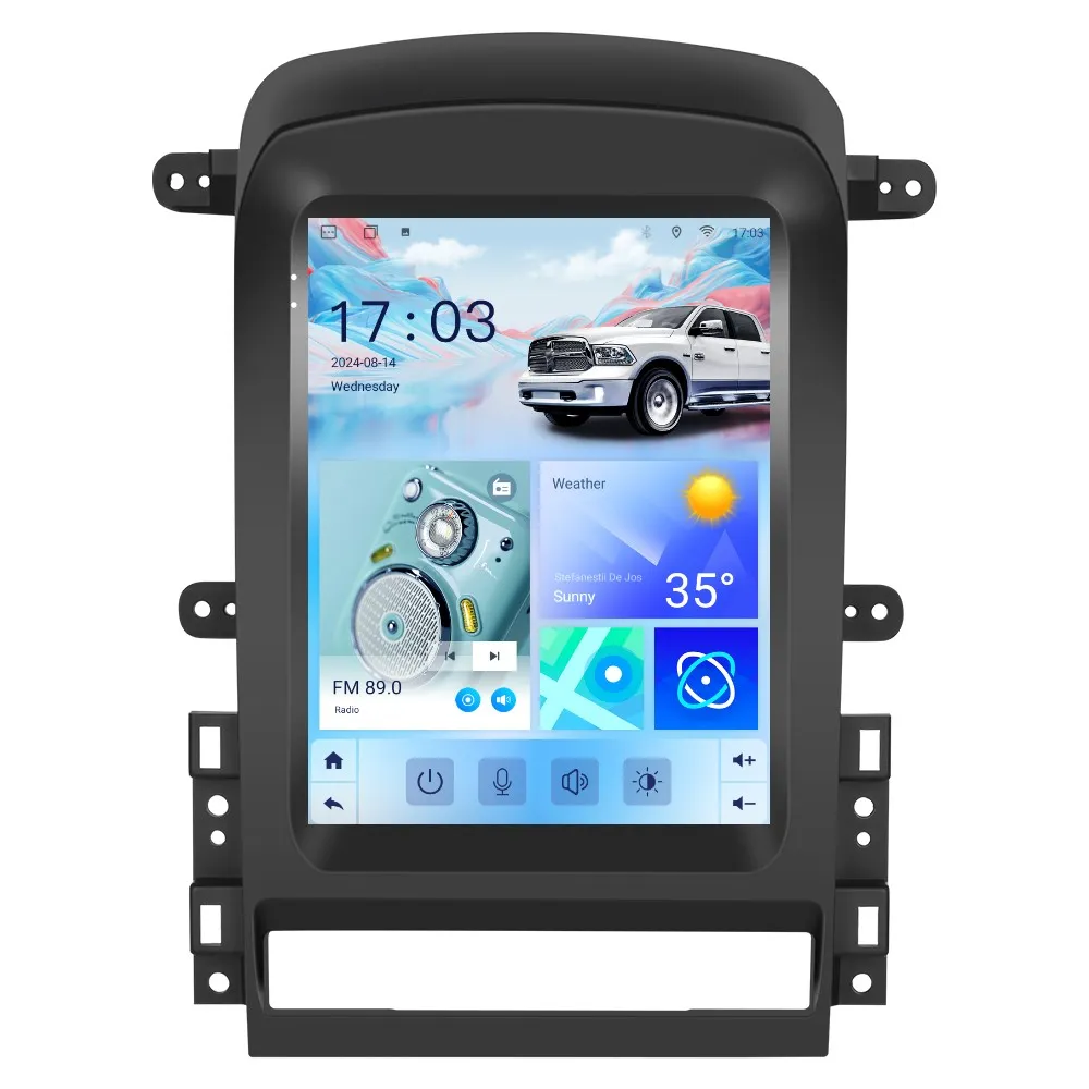 PROMOTII % - Navigatie Chevrolet Captiva (2006-2012) Tip Tesla, Android 12, 2GB RAM 32GB, DSP, CarPlay si Android Auto, ecran 9,7 inch