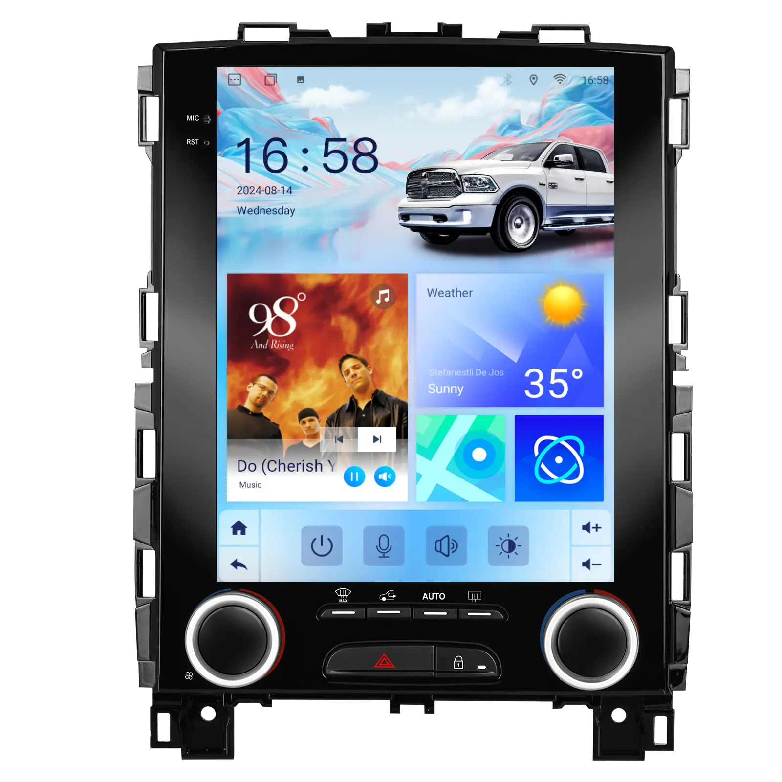 Toate Produsele - Navigatie Renault Megane 4 (2017-2020) Tip Tesla, Android 12, 2GB RAM 32GB, DSP, CarPlay si Android Auto, ecran 9,7 inch