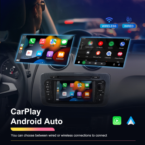 Navigație Seat Ibiza (2009-2013) cu Android, 2GB RAM 64GB ROM, DSP, ecran 7 inch, Carplay si Android Auto [4]
