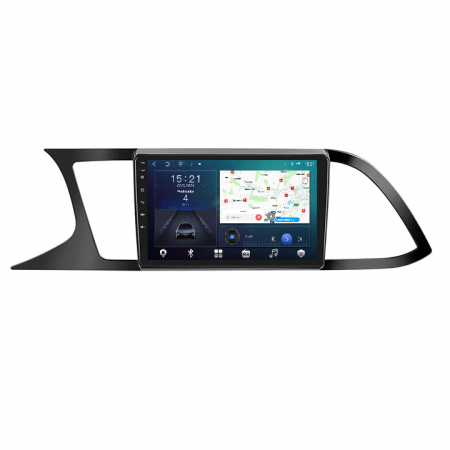 Seat Leon 3 (2013-2020) - Navigatie Seat Leon 3 (2013-2020) cu Android 12, 4GB RAM 64 GB, SIM 4G. DSP, Carplay si Android Auto ecran 9 Inch