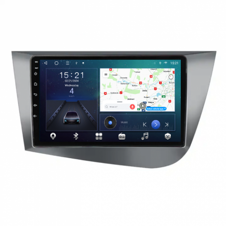 Leon (2005-2012) - Navigatie Seat Leon MK2 (2005-2012), 4GB RAM 64GB Android 12, DSG, SIM 4G, Carplay si Android auto,ecran 9 Inch