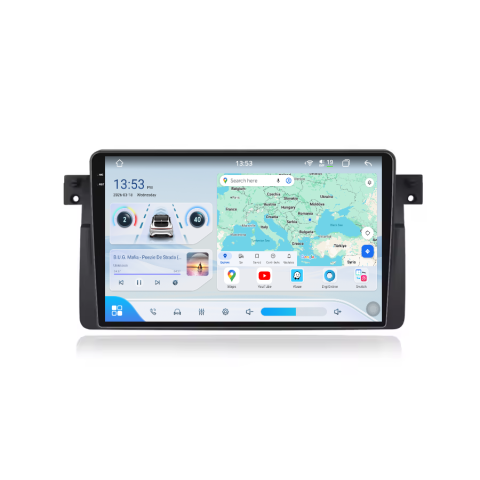 Toate Produsele - Navigatie BMW E46 (1998-2005) Android 14, 12GB RAM, 256GB ROM, Ecran 9.33 inch 2K QLED