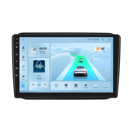 Fabia 2 (2007-2014) - Navigatie Skoda Fabia 2 (2007-2014) cu Android 12, 2GB RAM 32 GB, DSP, CarPlay si Android Auto, ecran 10 inch