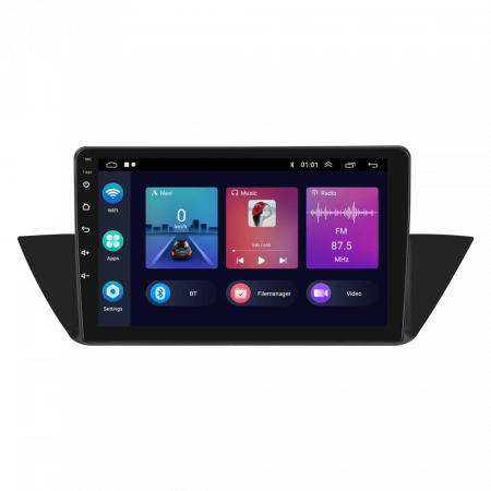 BMW X1 2010-2016 - Navigatie BMW X1 (2010-2016) cu Android 11, 2GB RAM 32 GB ROM ecran 10.1 Inch,Carplay si Android Auto