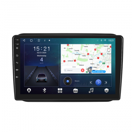 Navigatie Skoda Fabia 2 (2007-2014) cu Android 12, 4GB RAM 64GB, SLOT SIM 4G, DSP, CarPlay si Android Auto, ecran 10 inch [5]