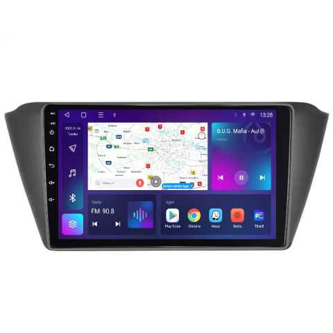 Toate Produsele - Navigatie Skoda Fabia 3 (2014-2021), Android 12, 4GB 64GB, DSP, SIM 4G, CarPlay si Android Auto ecran 10.1 Inch
