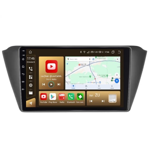Toate Produsele - Navigatie Skoda Fabia 3 (2014-2021), Android 13, 8GB 128GB, DSP, SIM 4G, CarPlay si Android Auto ecran 10.1 Inch