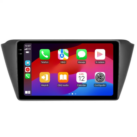Navigatie Skoda Fabia 3 (2014-2021), Display INCELL, Android 15, 4GB 128GB, DSP, CarPlay si Android Auto ecran 10.1 Inch [2]