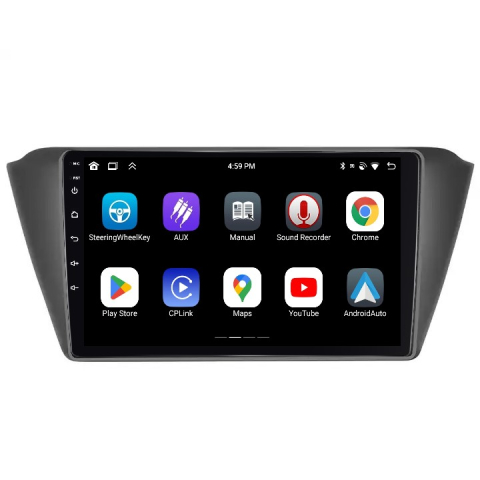 Navigatie Skoda Fabia 3 (2014-2021), Android 13, 4GB 64GB, DSP, CarPlay si Android Auto ecran 10.1 Inch [2]