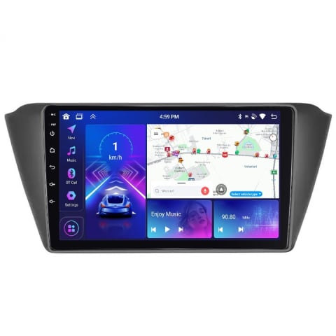 Toate Produsele - Navigatie Skoda Fabia 3 (2014-2021), Android 13, 4GB 64GB, DSP, CarPlay si Android Auto ecran 10.1 Inch
