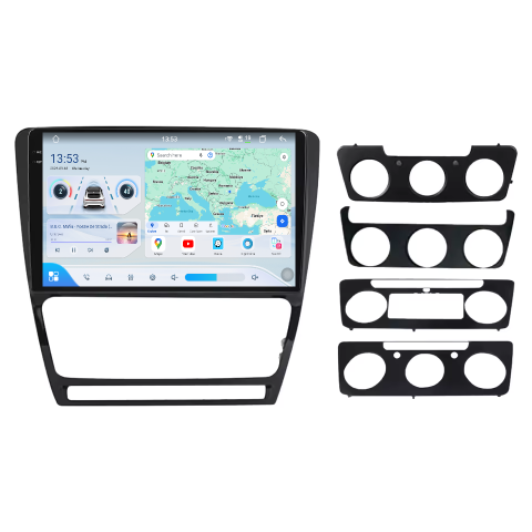 Toate Produsele - Navigatie Skoda Octavia 2 (2004-2013) Android 14, 12GB RAM, 256GB ROM, Ecran 10.33 inch 2K QLED, Ramă Neagră