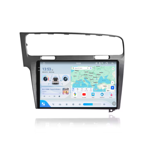 Golf 7 (2012-2020) - Navigatie Volkswagen Golf 7 (2012-2020) Android 14, 12GB RAM, 256GB ROM, Ecran 10.33 inch 2K QLED, Ramă Gri