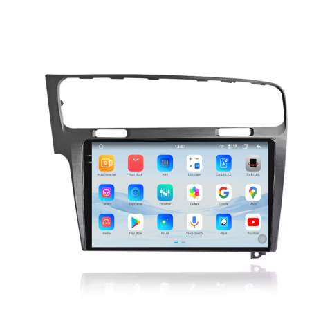 Navigatie Volkswagen Golf 7 (2012-2020) Android 14, 12GB RAM, 256GB ROM, Ecran 10.33 inch 2K QLED, Ramă Gri [1]