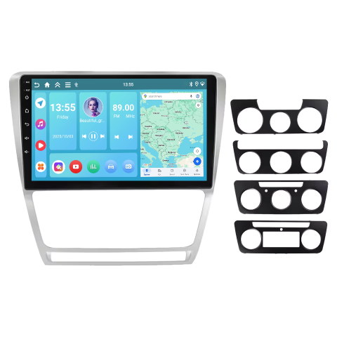 Toate Produsele - Navigatie Skoda Octavia 2 (2004-2013) Display INCELL, Android 15, 4GB 128GB, DSP, CarPlay si Android Auto ecran 10 Inch