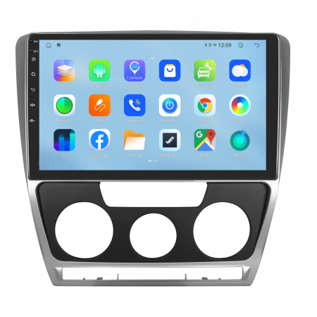 Navigatie Skoda Octavia 2 (2004-2013) cu Android 12, 4GB RAM 64 GB ROM SIM 4G, DSP, ecran 10.1 Inch,Carplay si Android Auto [9]