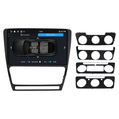 Navigatie Skoda Octavia 2 (2004-2013) Display INCELL, Android 15, 4GB 128GB, DSP, CarPlay si Android Auto ecran 10 Inch [3]