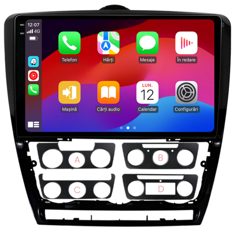 Navigație Android dedicată 2K QLED Octa-Core UIS8581A cu SIM 4G, CarPlay și Android Auto [2]