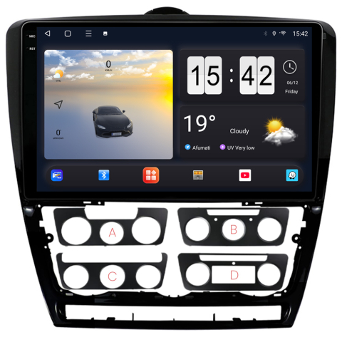 Toate Produsele - Navigație Android dedicată 2K QLED Octa-Core UIS8581A cu SIM 4G, CarPlay și Android Auto