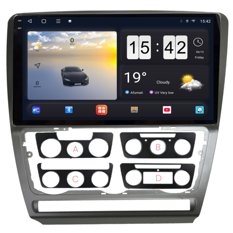 Toate Produsele - Navigație Android dedicată 2K QLED Octa-Core UIS8581A cu SIM 4G, CarPlay și Android Auto