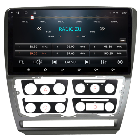 Navigație Android dedicată 2K QLED Octa-Core UIS8581A cu SIM 4G, CarPlay și Android Auto [1]
