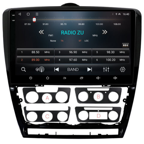 Navigație Android dedicată 2K QLED Octa-Core UIS8581A cu SIM 4G, CarPlay și Android Auto [1]