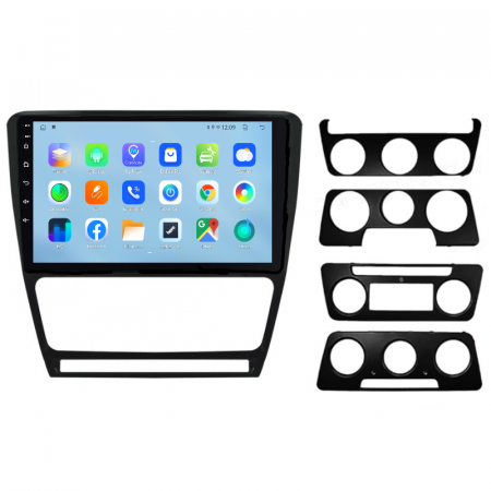 Navigatie Skoda Octavia 2 (2004-2014) cu Android 13, 2GB RAM 64 GB ROM ecran 10.1 Inch,Carplay si Android Auto [1]