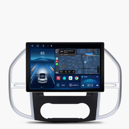 Mercedes-Benz Vito W447 (2014-2021) - Navigatie Mercedes-Benz Vito W447 (2014-2021), 11.5 inch 2000x1200P 2K QLED cu Android 12, DSP 4GB RAM 64GB ROM, CarPlay si Android Auto si SIM 4G, PREMIUM 2024