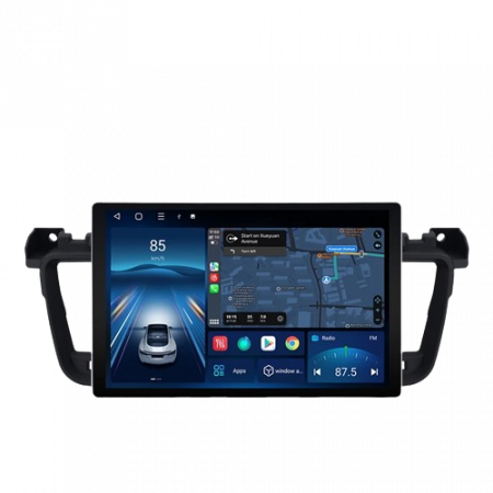 Peugeot 508 (2011-2018) - Navigatie Peugeot 508 (2012-2016) 11.5 inch 2000x1200P 2K QLED cu Android 12, DSP 4GB RAM 64GB ROM, CarPlay si Android Auto si SIM 4G, PREMIUM
